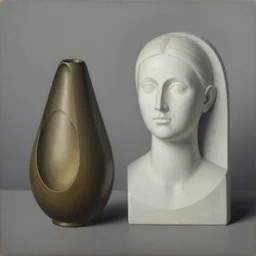 popular decorative surrealism art painting with contrasting composition