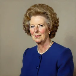 margaret thatcher painted by gil elvgren
