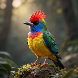 The worlds cutest!!! bloodthirsty colorful bird