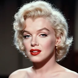 photo of a 1986 young woman who is Marilyn Monroe, Konica Minolta, dtailed