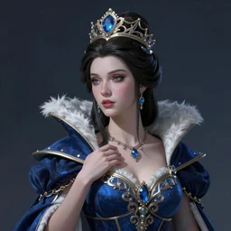 Queen of the night, highly detailed, digital painting, artstation, concept art, soft light, sharp focus, illustration