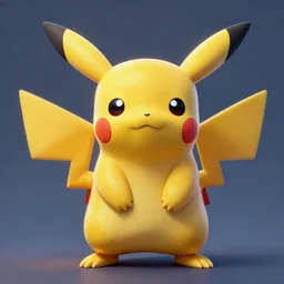 stylish colourful caricature - 3 d vfx art - of a pokemon animal, art style by zdzisaw beksinski & hsiao - ron cheng, character concept art, unreal engine render, digital illustration, sharp, intricate detail, volumetric light, ray tracing, soft light, claymation style, symmetric, acrylic on canvas, pinterest, artstation, behance,