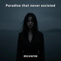 paradise that never existed depressive edm album cover,