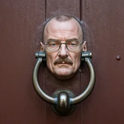 walter white door knocker