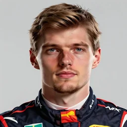 Digital portrait of Max Verstappen, digital art, detailed, realistic, trending on artstation