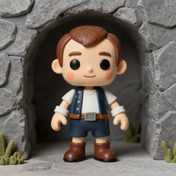 plato's cave, stop motion vinyl figure, plastic, toy, butcher billy style