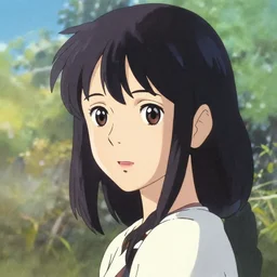 A portrait of a woman with seiko matsuda's hair, by Dice Tsutsumi, Makoto Shinkai,