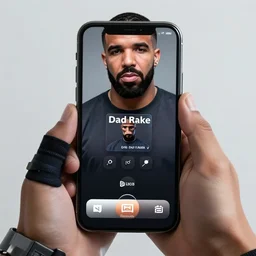 drake getting arrested, bad phone recording still