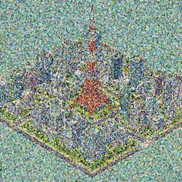 tokyo city in sim city style, isometric perspective, highly detailed, pixelart, retro