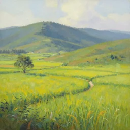landscape painting by hw6523