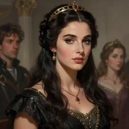 maria callas, highly detailed, d & d, fantasy, highly detailed, digital painting, trending on artstation, concept art, sharp focus, illustration, art by artgerm and greg rutkowski and fuji choko and viktoria gavrilenko and hoang lap