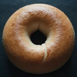 a cinematic photograph of a bagel. award winning, perfect lighting, backlight