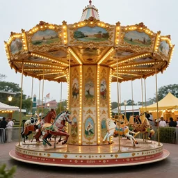 very fancy carousel