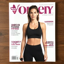 women's fitness magazine cover