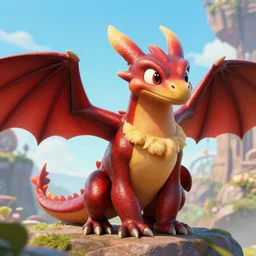 Hyperrealistic photo of Spyro the Dragon, 4k