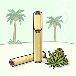 pastel colored, clean cut lines, hippie wonderland, marijuana, smoking, blunts, weed