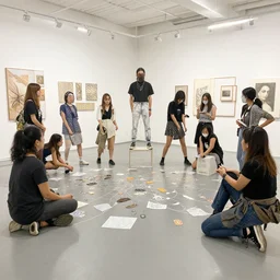a ntwork of artists in the 2 1. century