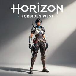 realworld photograph of aloy from horizon forbidden west