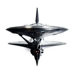 design only, white background, symmetry, starship enterprise, by jean - baptiste monge