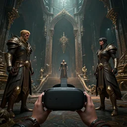 hyperrealistic dslr film still of virtual reality dungeons & dragons, 1 st person pov, stunning 8 k octane comprehensive 3 d render, inspired by istvan sandorfi & greg rutkowski & unreal engine, perfect symmetry, dim volumetric cinematic lighting, extremely hyper - detailed, extremely lifelike attributes & lifelike texture, intricate, masterpiece, artstation, stunning