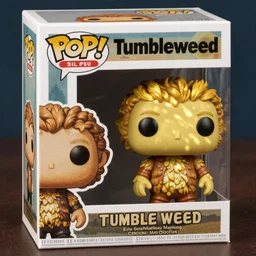 tumbleweed Funko Pop, product image from the official website