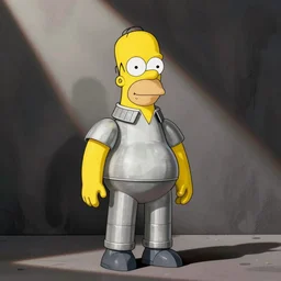 Homer Simpson as C3PO