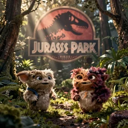 frame from jurassic park gremlins