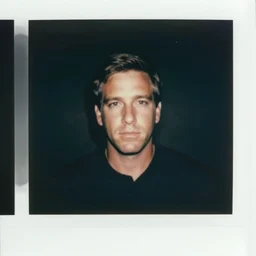 Ron Desantis lost in the backrooms, in focus face, photo, alone, liminal, dim, dismal, polaroid