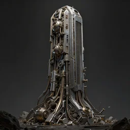 biomechanical dieselpunk monolith 4 k unreal engine artstation cinematic mood lighting by emil melmoth h r giger brian froud gustave dore albrecht durer hieronymus bosch greg rutkowaki