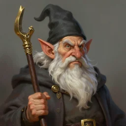 a detailed portrait of an old gnome wizard, by justin gerard and greg rutkowski, digital art, realistic painting, dnd, character design, trending on artstation