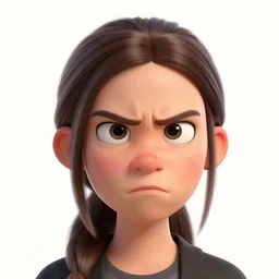 centered!! macro head portrait of angry! furious mad disgusted queen greta thunberg, artstation, detailed cartoon, elegant, digital painting, concept art, smooth, sharp focus, illustration, ghibli, makoto shinkai, don bluth, fujita goro, jean giraud, akihiko yoshida, tom whalen 8 k