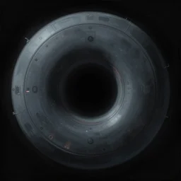 digital painting of a circular object in the dark, concept art by petros afshar, behance contest winner, space art, 2 d game art, concept art, sci - fi