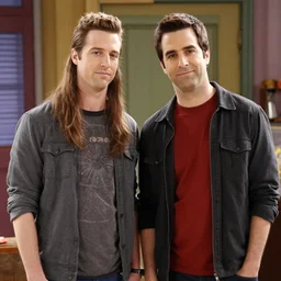 troy barnes and abed nadir from the community sitcom