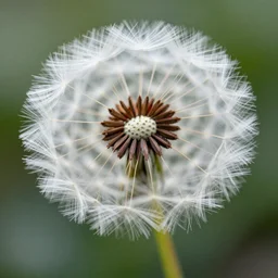 dandelion, beautiful colors, abstract, artstation hq, in style of simon c page