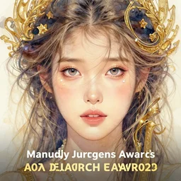 beautiful iu with sparkling eyes, messy hair, closed up portrait, highly detailed, gold filigree, epic, stunningly beautiful, insanely detailed, fantasy novel, soft cinematic lighting, award, disney concept art, watercolor illustration by mandy jurgens and alphonse mucha and alena aenami, pastel color palette, featured on artstation