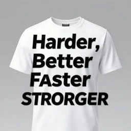 Harder, Better, Faster, Stronger