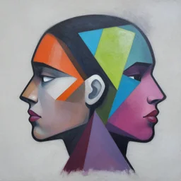 Solange profile picture by Sachin Teng, asymmetrical, Organic Painting , Matte Painting,  geometric shapes, hard edges, graffiti, street art:2 by Sachin Teng:4