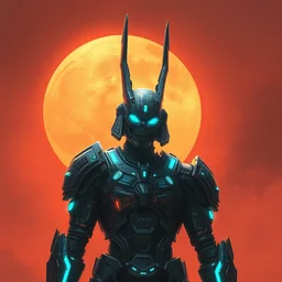 dead inside cybernetic anubis made of steel in light armor, by ian pesty and alena aenami and ilya kuvshinov, concept art, matte painting, washed colors,