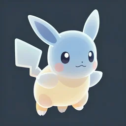 translucent cute pokemon like pet with cute eyes, flying fire type, fantasy digital art, studio ghibli, clean cel shaded vector art, style artstation, style greg rutkowski, octane render, unreal engine 6, epic game graphics, fantasy, conceptual art, ray tracing