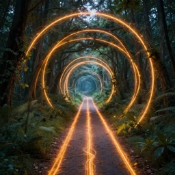 a spiritual leyline portal