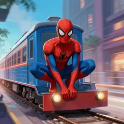 spider - man on the polar express
