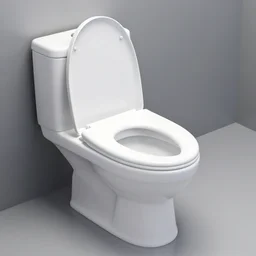toilet in the style of gaming chair