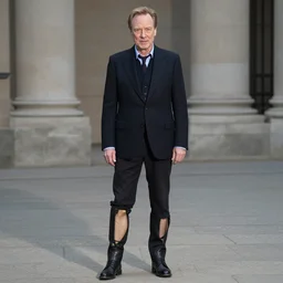patrick stewart with 2 0 legs