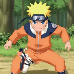 Naruto doing the griddy