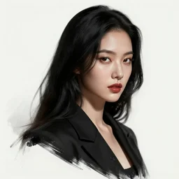 noir femme fatale, character sheet, concept design, contrast, hot toys, kim jung gi, greg rutkowski, zabrocki, karlkka, jayison devadas, trending on artstation, 8 k, ultra wide angle, pincushion lens effect