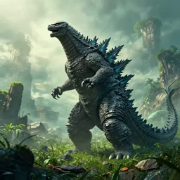 dark tower, godzilla, overgrown, last day alive