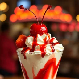 the cherry on the top of a sundae