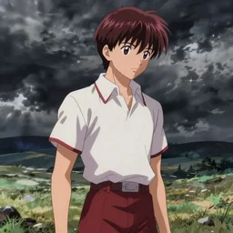 shinji ikari, persona art style, atlus games
