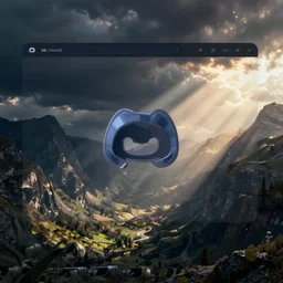 a screenshot of a futuristic discord application