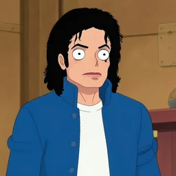 michael jackson reimagined in family guy style